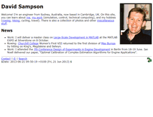 Tablet Screenshot of david.sampson.id.au